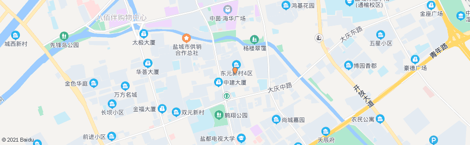 盐城市经贸学校_公交站地图_盐城公交_妙搜公交查询2024