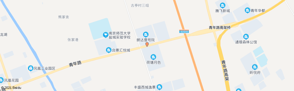 盐城青年路振兴路口_公交站地图_盐城公交_妙搜公交查询2024