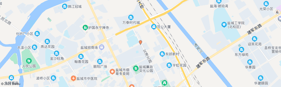 盐城榆河路_公交站地图_盐城公交_妙搜公交查询2025