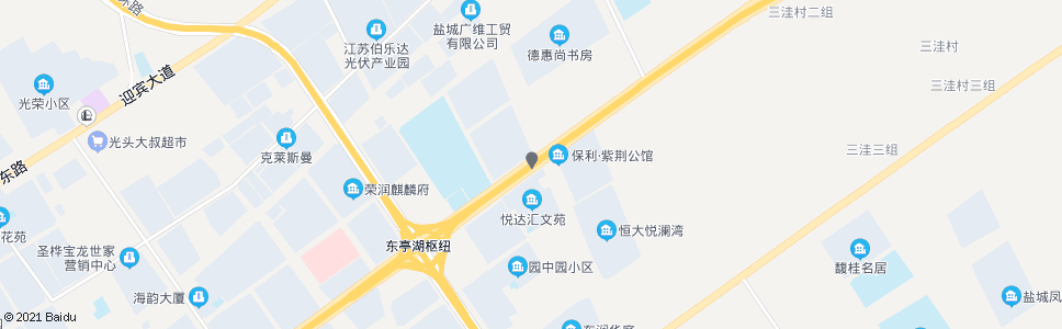 盐城青年路跃进路口_公交站地图_盐城公交_妙搜公交查询2025