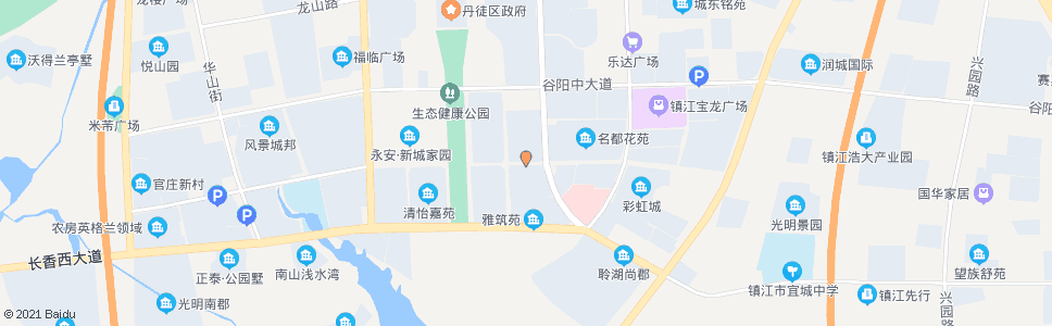 镇江盛丹路东站_公交站地图_镇江公交_妙搜公交查询2025