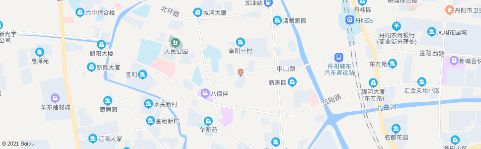 镇江新北门桥_公交站地图_镇江公交_妙搜公交查询2025