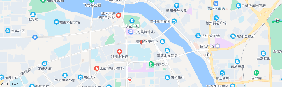 赣州中西医结合医院_公交站地图_赣州公交_妙搜公交查询2025