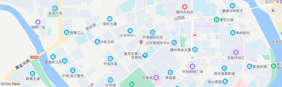 赣州市中心血站(国维广告公司)_公交站地图_赣州公交_妙搜公交查询2024