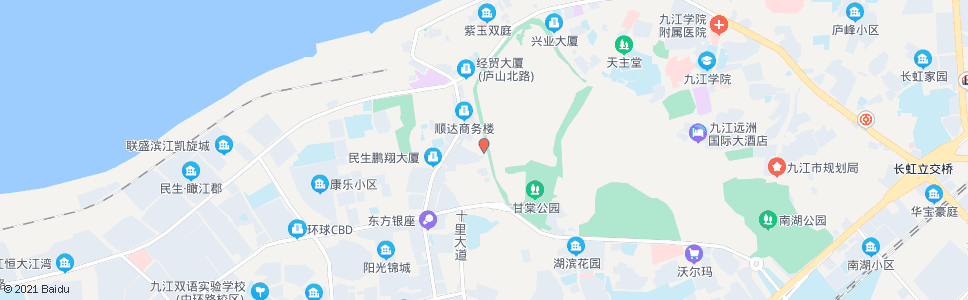 九江沙子墩_公交站地图_九江公交_妙搜公交查询2024