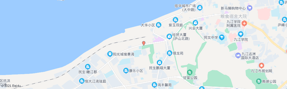 九江月亮湾_公交站地图_九江公交_妙搜公交查询2024