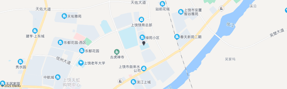 上饶江西省上饶市第一小学_公交站地图_上饶公交_妙搜公交查询2024