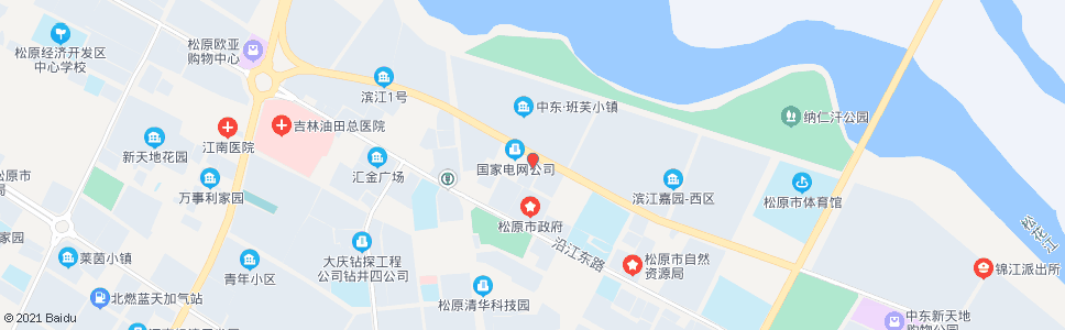 松原市发政委_公交站地图_松原公交_妙搜公交查询2024