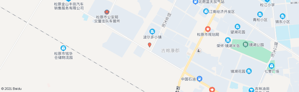 松原松原奥迪4S店_公交站地图_松原公交_妙搜公交查询2024