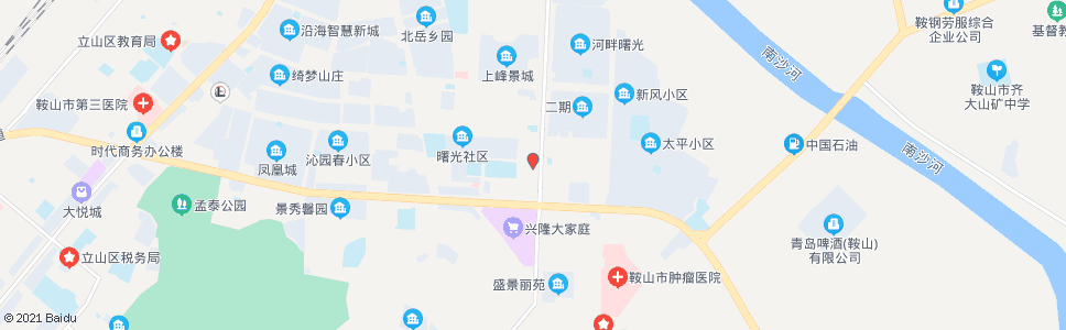 鞍山曙光路_公交站地图_鞍山公交_妙搜公交查询2025