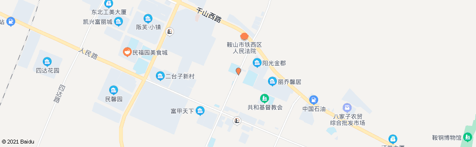 鞍山共同小学_公交站地图_鞍山公交_妙搜公交查询2025