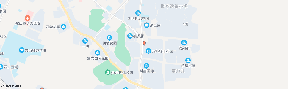 鞍山汇园路_公交站地图_鞍山公交_妙搜公交查询2025