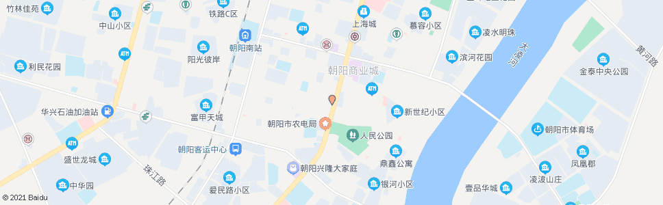 朝阳市三医院_公交站地图_朝阳公交_妙搜公交查询2024