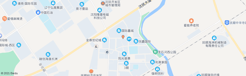 抚顺顺安路_公交站地图_抚顺公交_妙搜公交查询2024