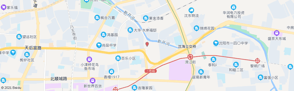 沈阳北边城路草仓路_公交站地图_沈阳公交_妙搜公交查询2024