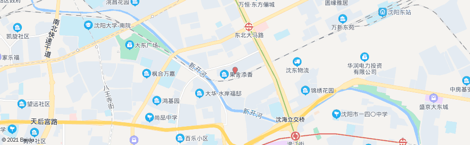 沈阳辽沈二街工农路_公交站地图_沈阳公交_妙搜公交查询2024