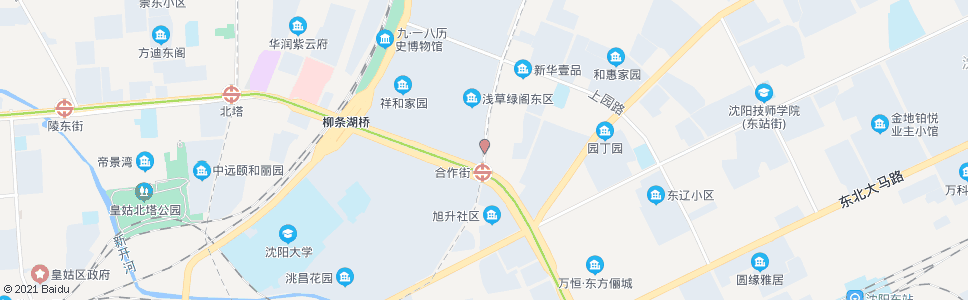 沈阳华美英语学校(老瓜堡)_公交站地图_沈阳公交_妙搜公交查询2024