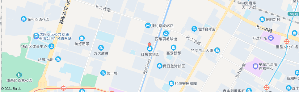 沈阳北三路卫工街_公交站地图_沈阳公交_妙搜公交查询2024