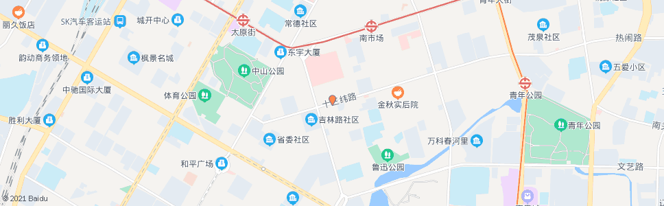 沈阳光荣街十三纬路_公交站地图_沈阳公交_妙搜公交查询2024