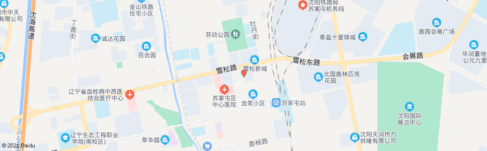 沈阳北九路_公交站地图_沈阳公交_妙搜公交查询2024