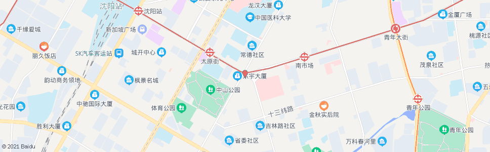 沈阳马路湾_公交站地图_沈阳公交_妙搜公交查询2024