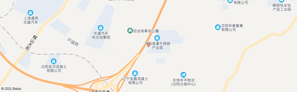 沈阳赵家沟(中南陶瓷城)_公交站地图_沈阳公交_妙搜公交查询2024