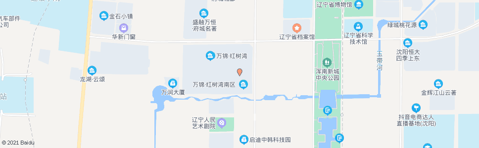 沈阳莫子山路白塔四街_公交站地图_沈阳公交_妙搜公交查询2024