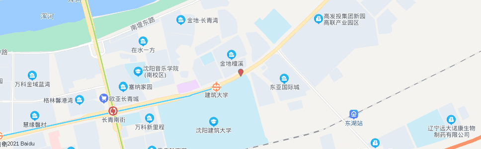 沈阳浑南东路文华街_公交站地图_沈阳公交_妙搜公交查询2024