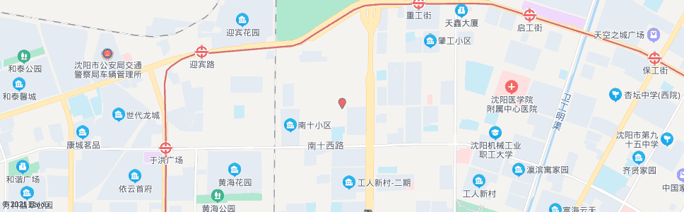 沈阳建业路强工二街_公交站地图_沈阳公交_妙搜公交查询2024