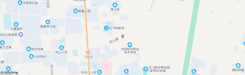 沈阳陵北街松山路_公交站地图_沈阳公交_妙搜公交查询2024