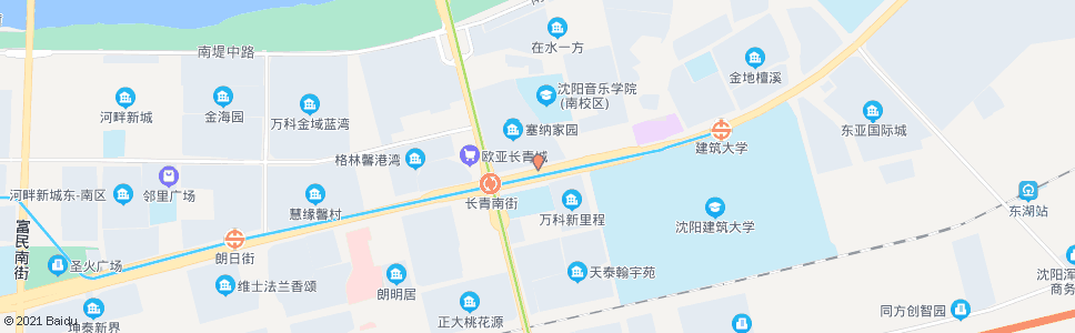 沈阳沈音学院南校区_公交站地图_沈阳公交_妙搜公交查询2024