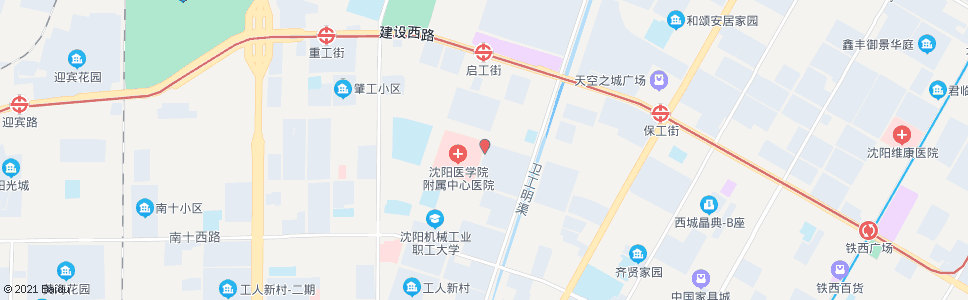 沈阳南七路马壮街_公交站地图_沈阳公交_妙搜公交查询2024