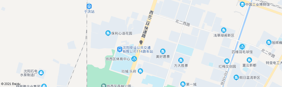 沈阳重工街熊家岗路_公交站地图_沈阳公交_妙搜公交查询2024