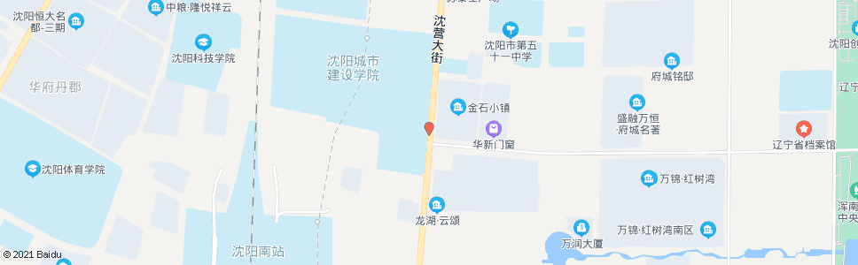 沈阳城建学院_公交站地图_沈阳公交_妙搜公交查询2024