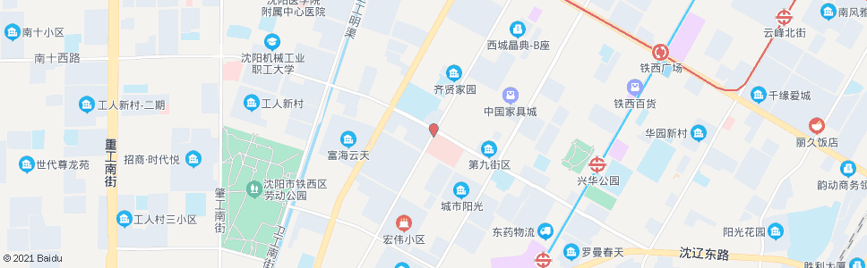 沈阳齐贤街南十路_公交站地图_沈阳公交_妙搜公交查询2024