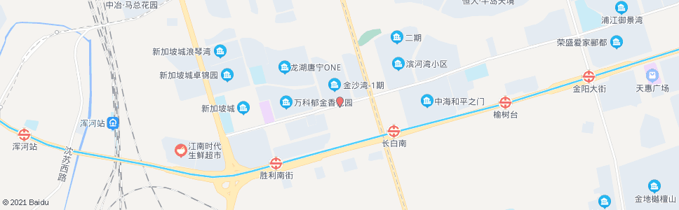 沈阳长白三街长白南路_公交站地图_沈阳公交_妙搜公交查询2024