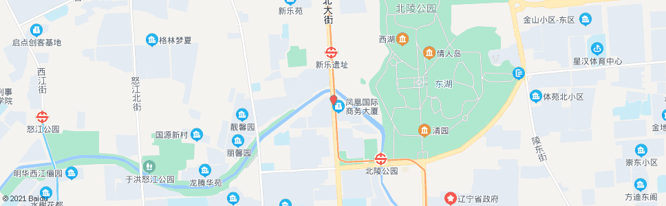 沈阳凤凰饭店_公交站地图_沈阳公交_妙搜公交查询2024