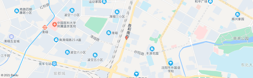 沈阳胜利大街砂川街_公交站地图_沈阳公交_妙搜公交查询2024