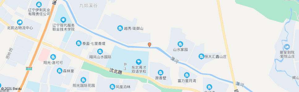 沈阳蒲北路地利街_公交站地图_沈阳公交_妙搜公交查询2024