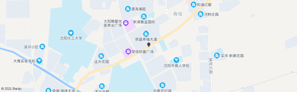 沈阳中央大街沈辽路_公交站地图_沈阳公交_妙搜公交查询2024