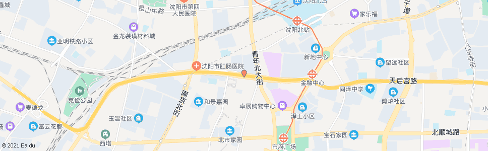 沈阳哈尔滨路青年北大街_公交站地图_沈阳公交_妙搜公交查询2024