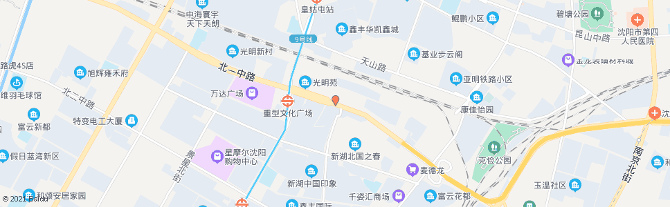 沈阳北一东路65号_公交站地图_沈阳公交_妙搜公交查询2024