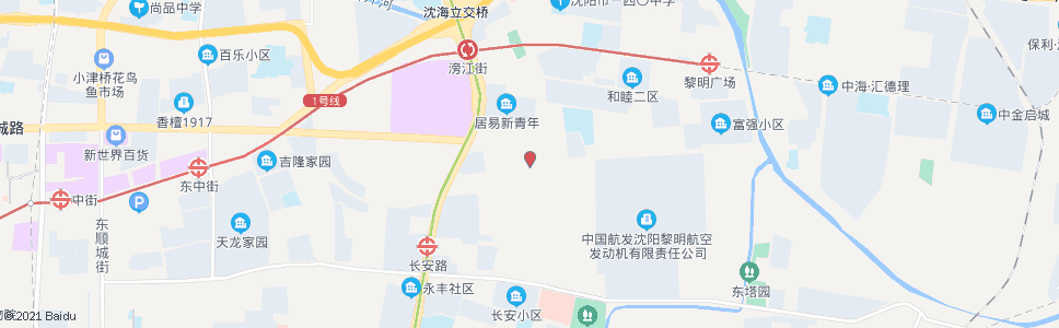 沈阳善邻路地坛街_公交站地图_沈阳公交_妙搜公交查询2024