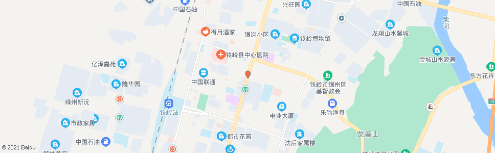 铁岭市建行_公交站地图_铁岭公交_妙搜公交查询2024