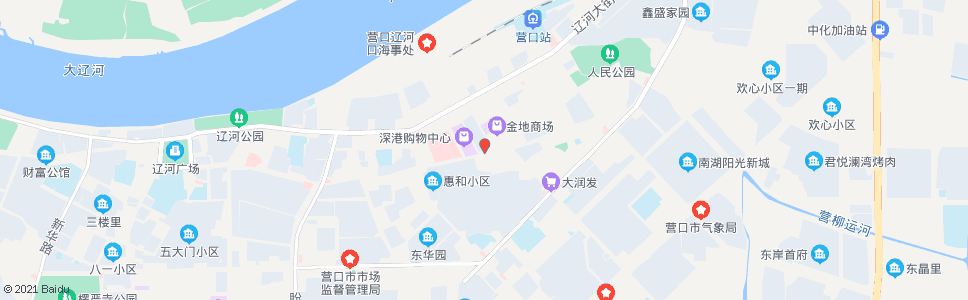 营口东升市场_公交站地图_营口公交_妙搜公交查询2024