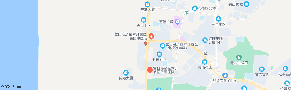 营口金帆酒店_公交站地图_营口公交_妙搜公交查询2024