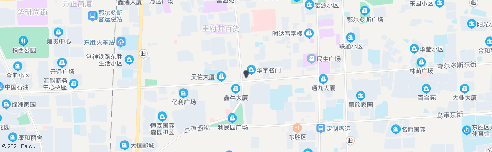 鄂尔多斯东仕戴斯酒店_公交站地图_鄂尔多斯公交_妙搜公交查询2024