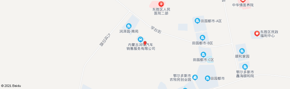 鄂尔多斯奥迪4S店_公交站地图_鄂尔多斯公交_妙搜公交查询2024