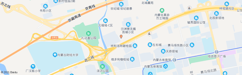 呼和浩特内蒙古鑫运机动车检测有限公司_公交站地图_呼和浩特公交_妙搜公交查询2024