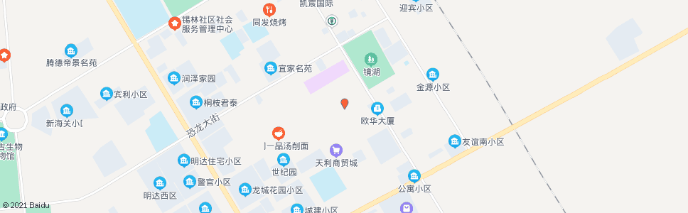 锡林郭勒义乌商场南门_公交站地图_锡林郭勒公交_妙搜公交查询2024